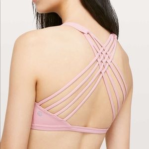Lululemon Free To Be Wild High Neck Pink Size 10